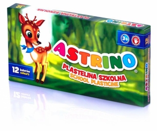 plastelina ASTRINO 12 kolorów